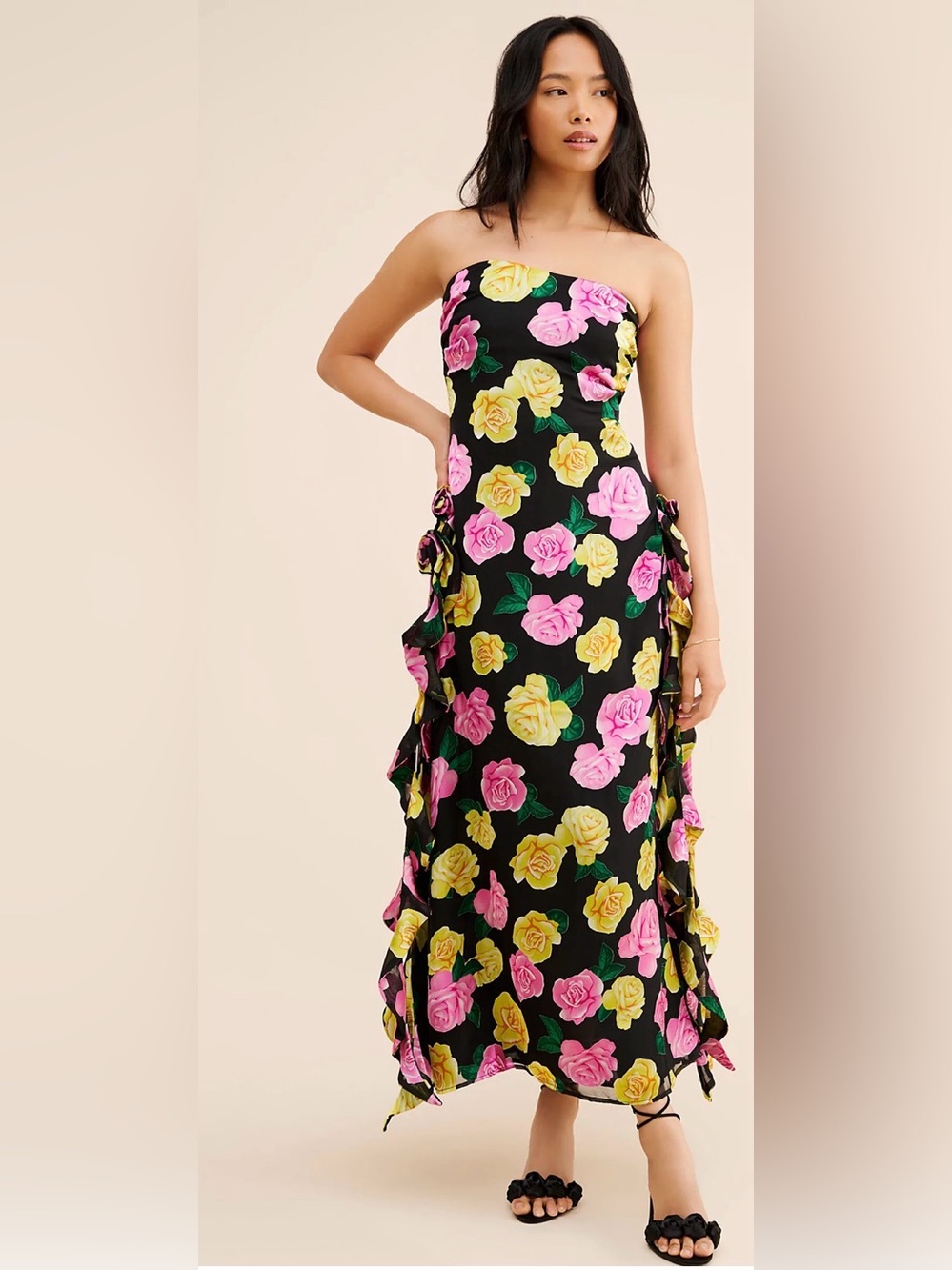 For Love & Lemons Madison
Strapless Maxi Dress